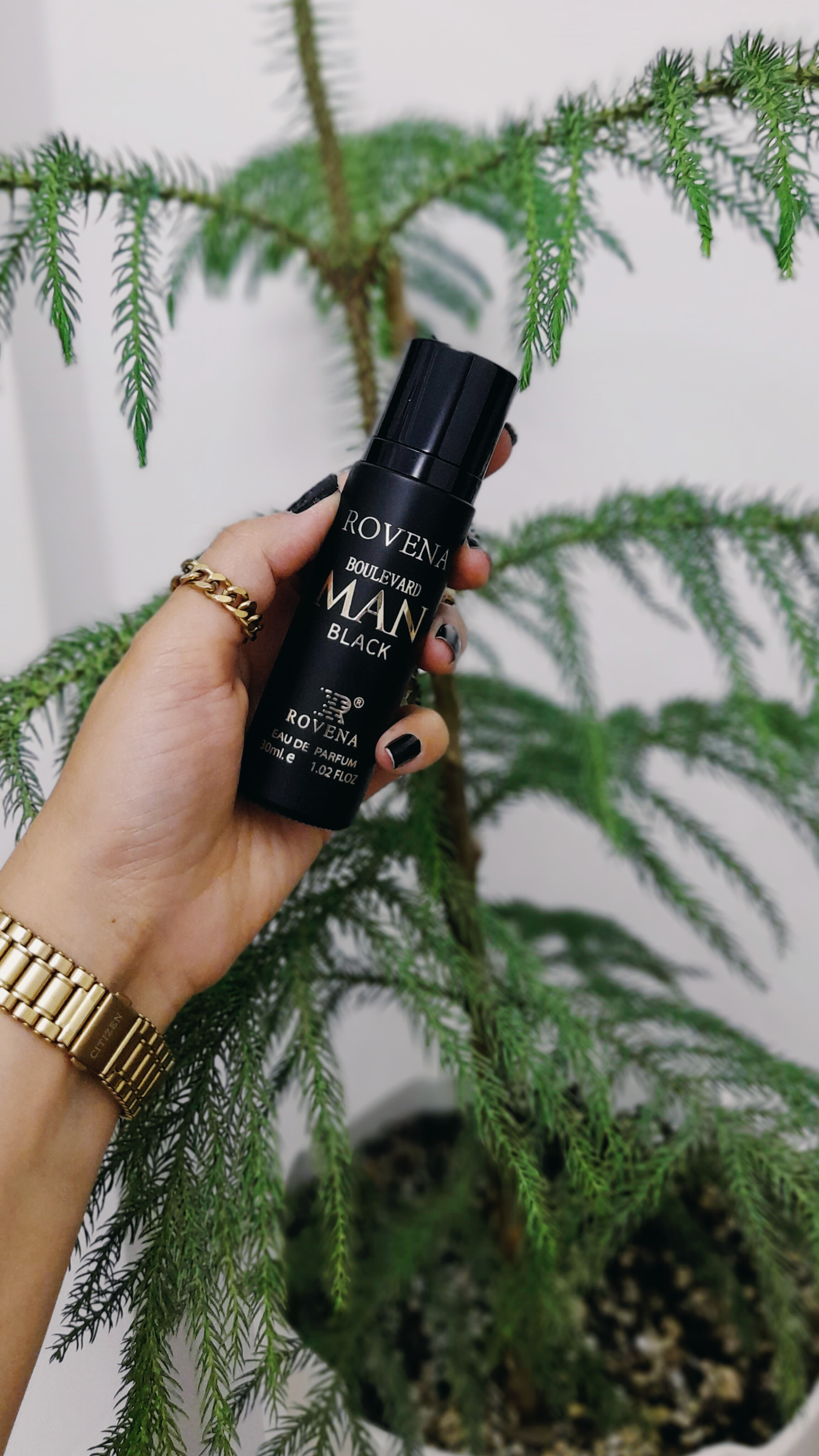 ادکلن مردانه بولگاری من این بلک Rovena