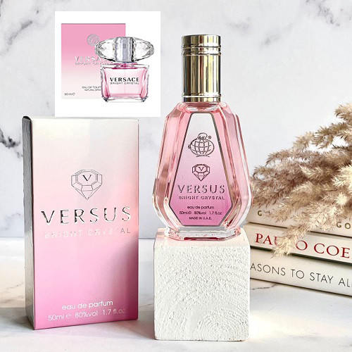 ادکلن زنانه ورساچه برایت کریستال (صورتی) برند فرگرانس